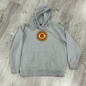 oversized grey spitfire hoodie